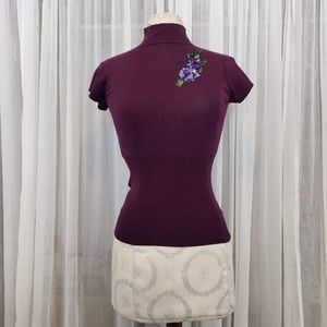 Vintage Betsey Johnson Purple Sweater
